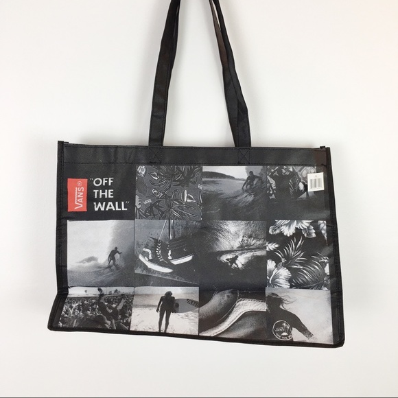 tote bag vans off the wall